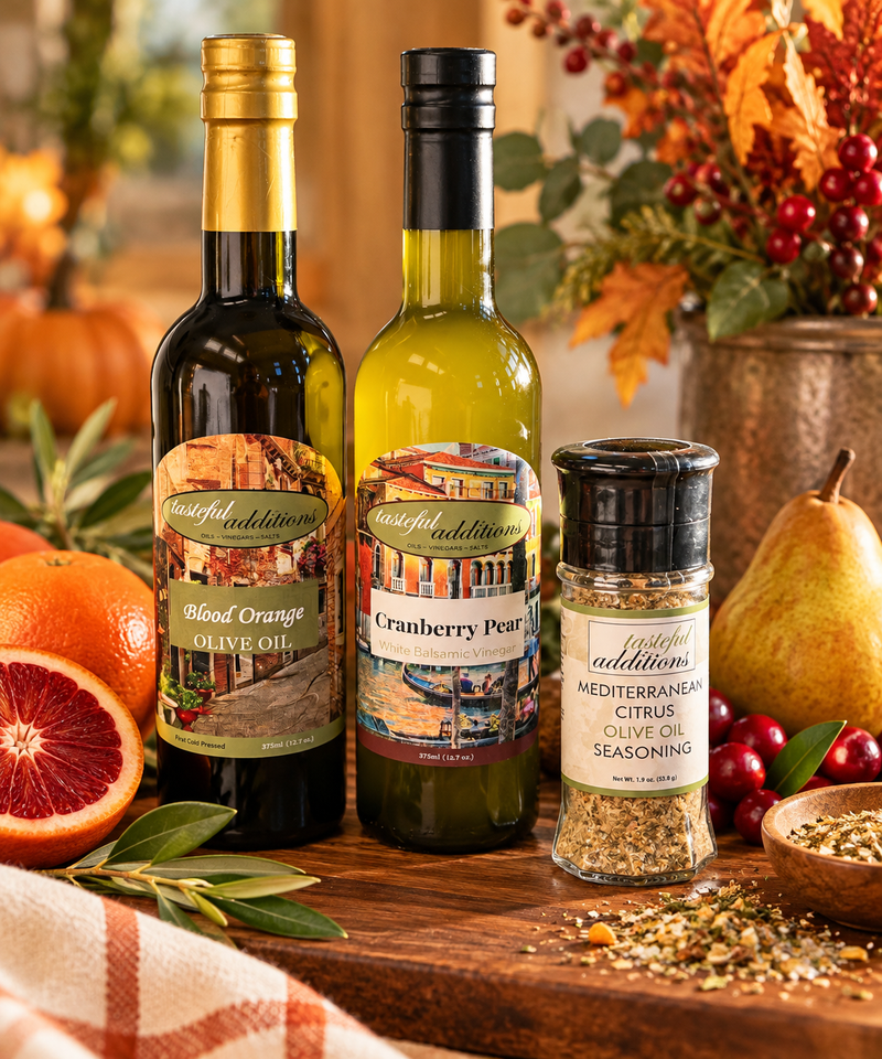 October Flavor Trio – Blood Orange, Cranberry Pear & Mediterranean Citrus