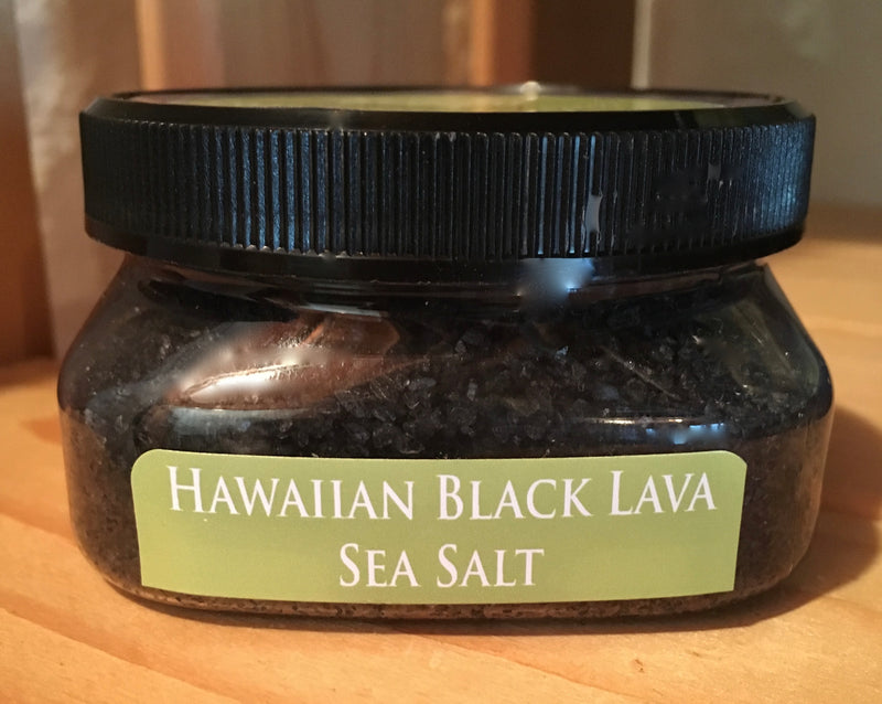 Hawaiian Black Lava Salt