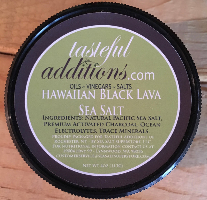 Hawaiian Black Lava Salt