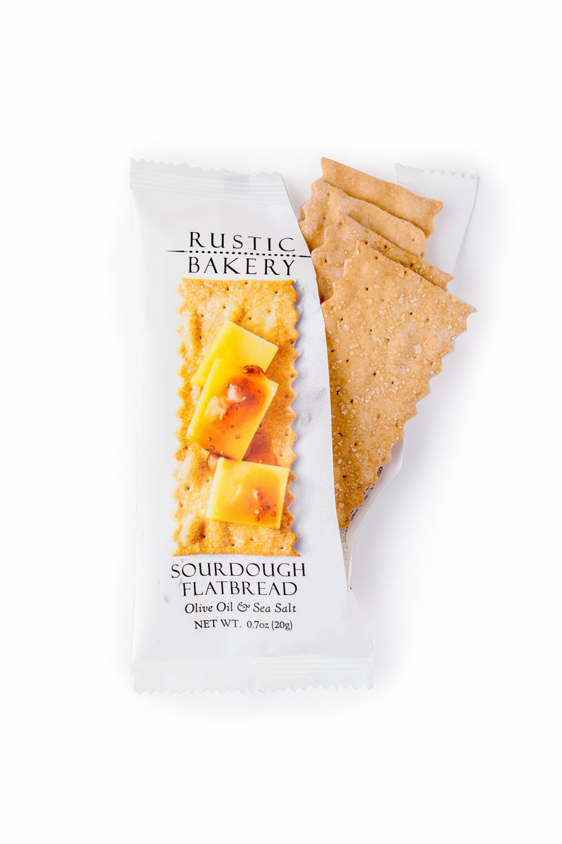 Single Serve Flatbread Crackers - Olive Oil & Sel Gris