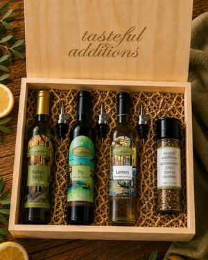 Tuscan Entertaining Wood Gift Box