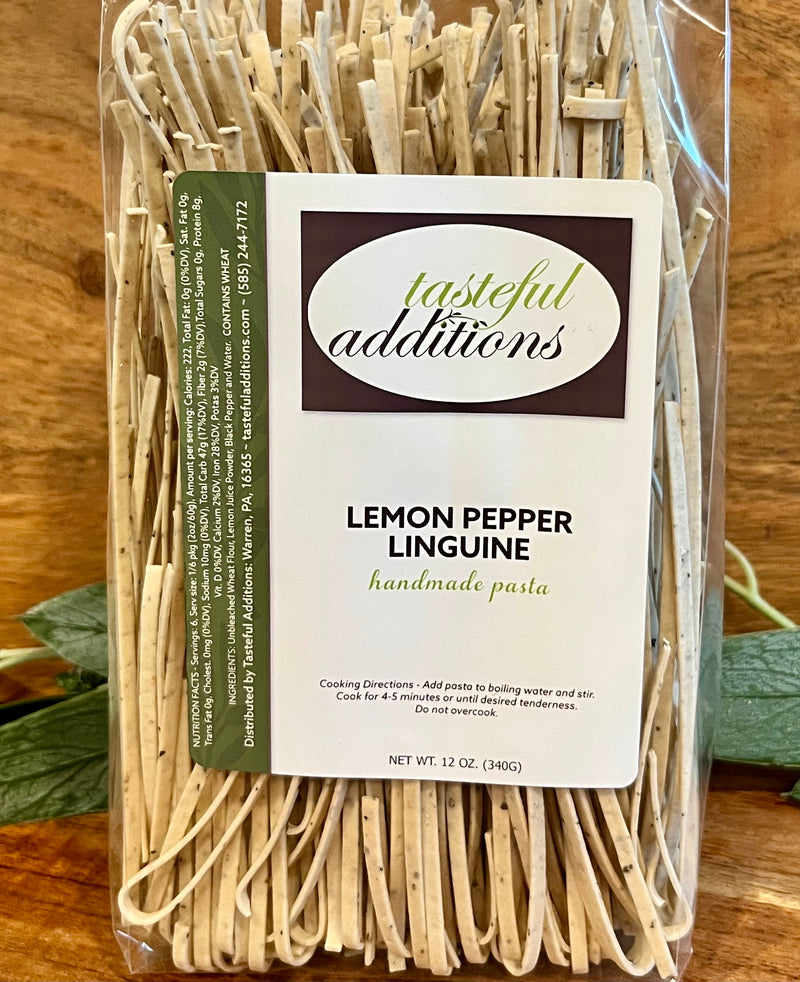 Lemon Pepper Linguine Pasta